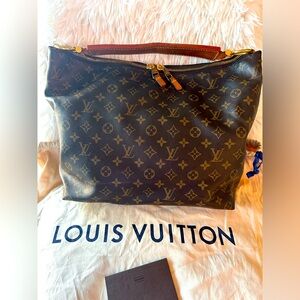 Louis Vuitton SULLY LEATHER HANDBAG